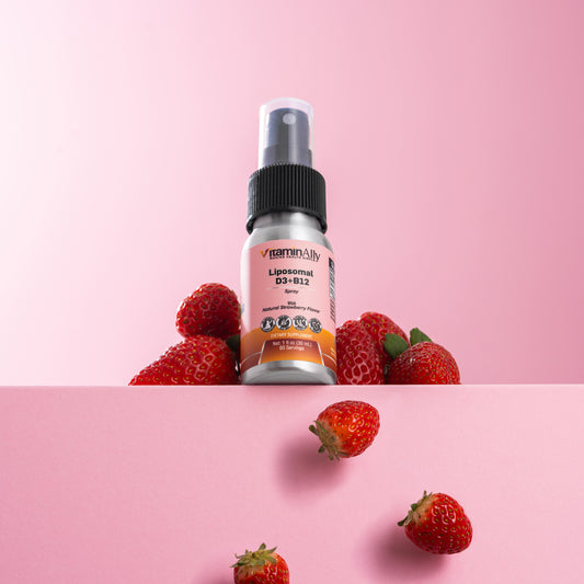 Liposomal Vitamin D3+ Vitamin B12 Spray