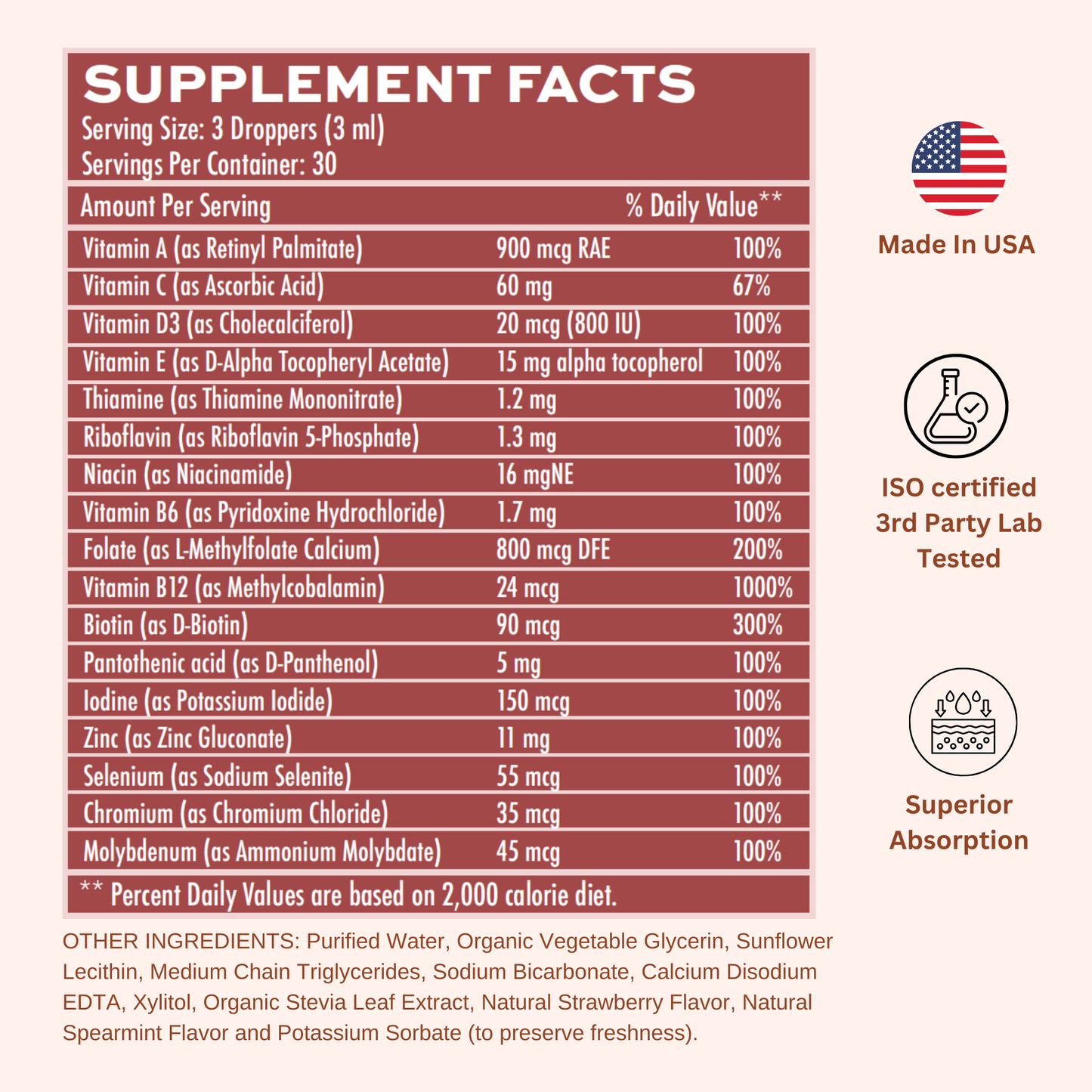 Liposomal Men's 50+ Liquid Multivitamin