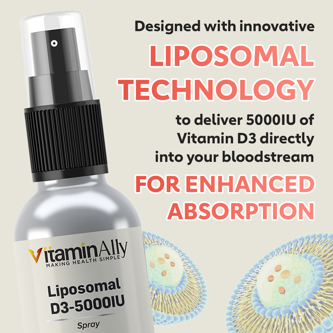 Liposomal Vitamin D3-5000IU Spray