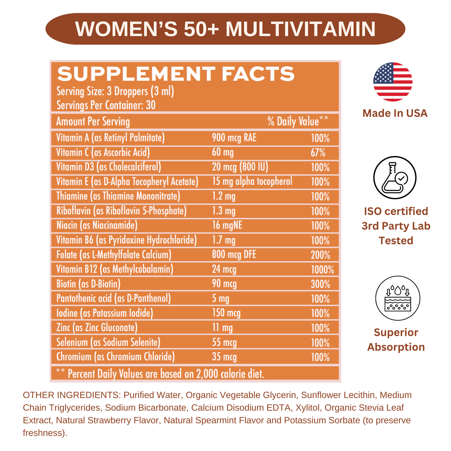 Complete 50+ Family bundle | Liquid Vitamins