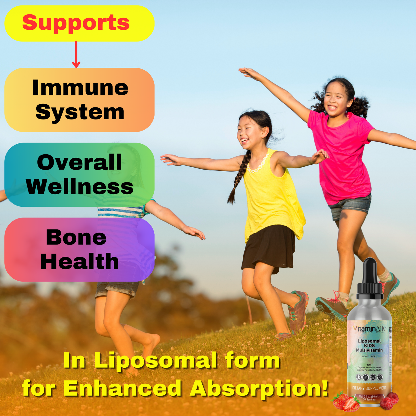 Liposomal KIDS Multivitamin | Liquid Vitamins