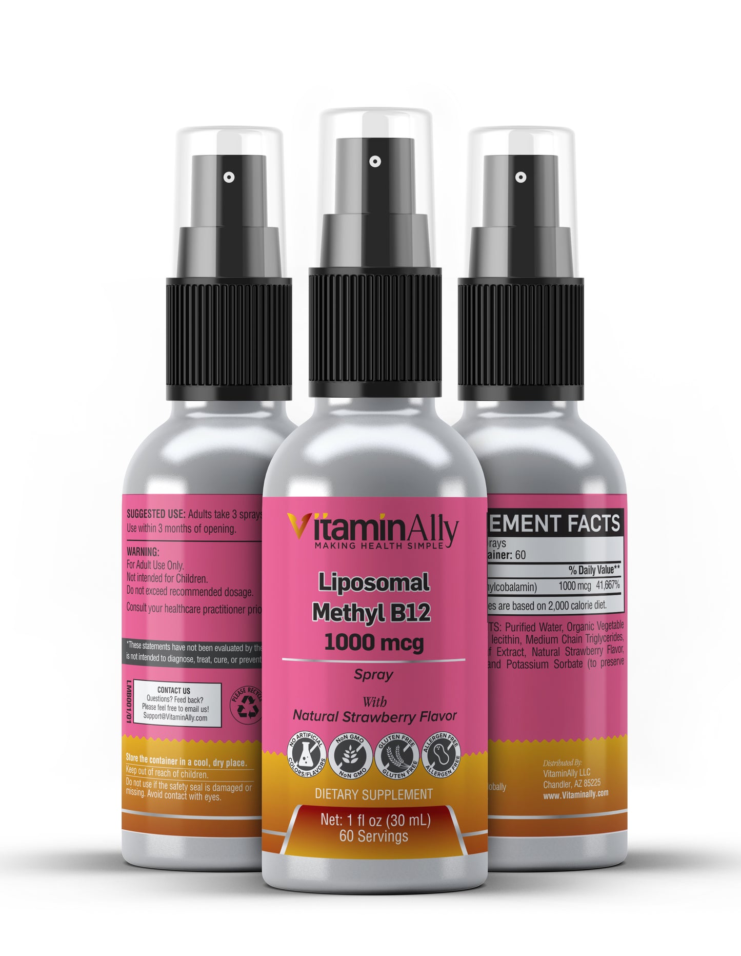 Liposomal Vitamin B12 Spray