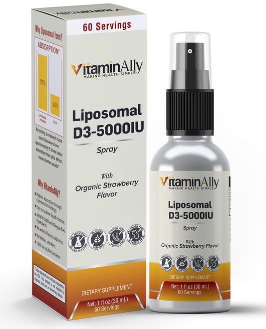 Liposomal Vitamin D3-5000IU Spray