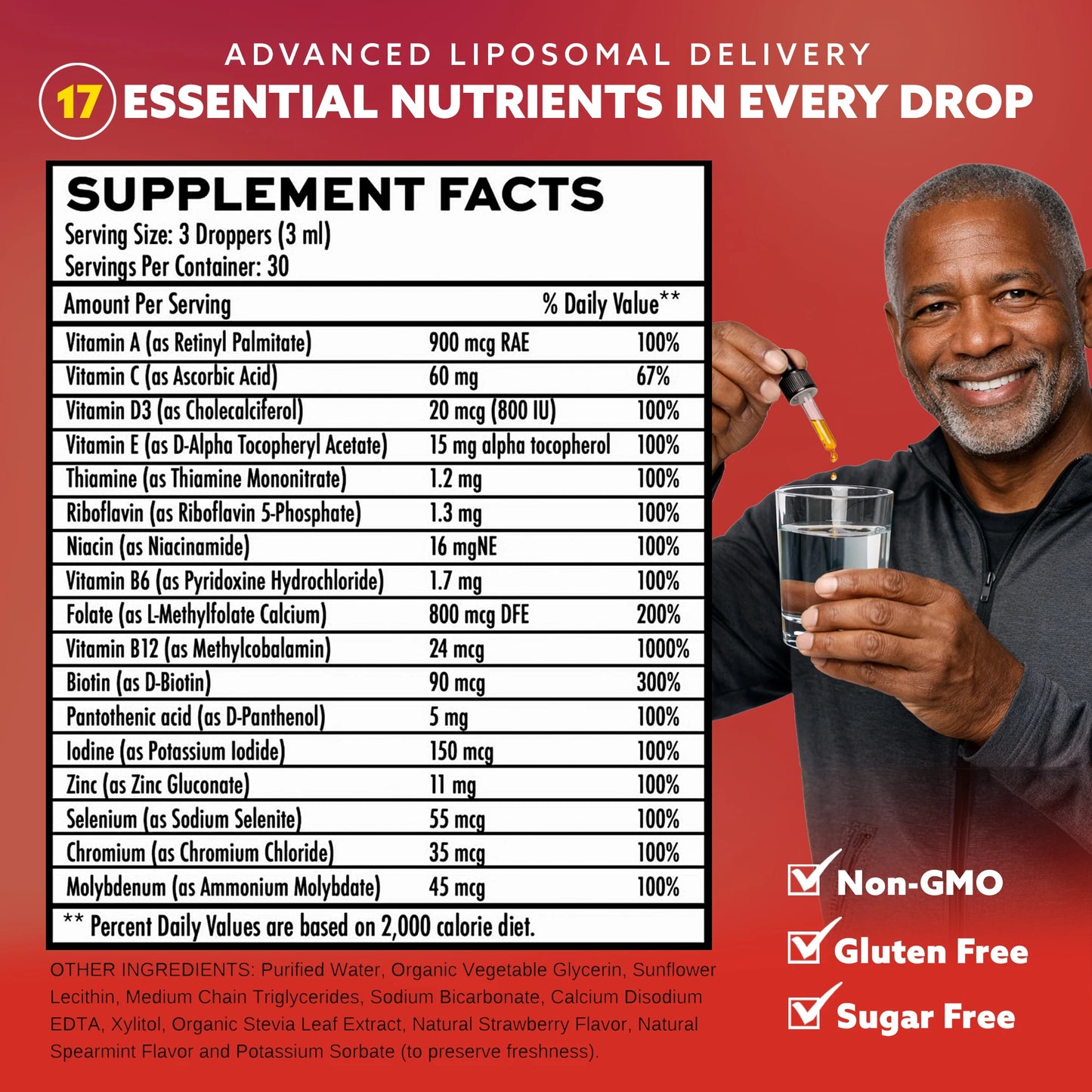 Liposomal Men's 50+ Liquid Multivitamin