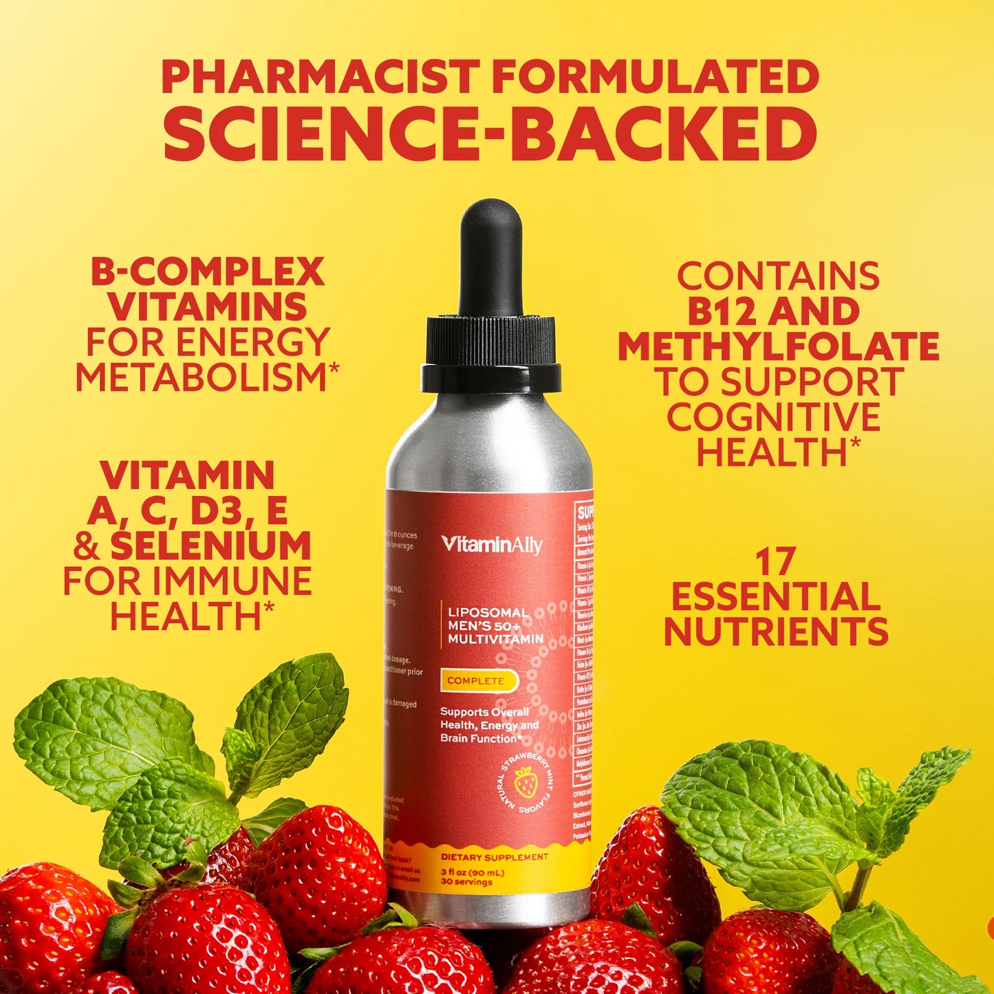 Liposomal Men's 50+ Liquid Multivitamin