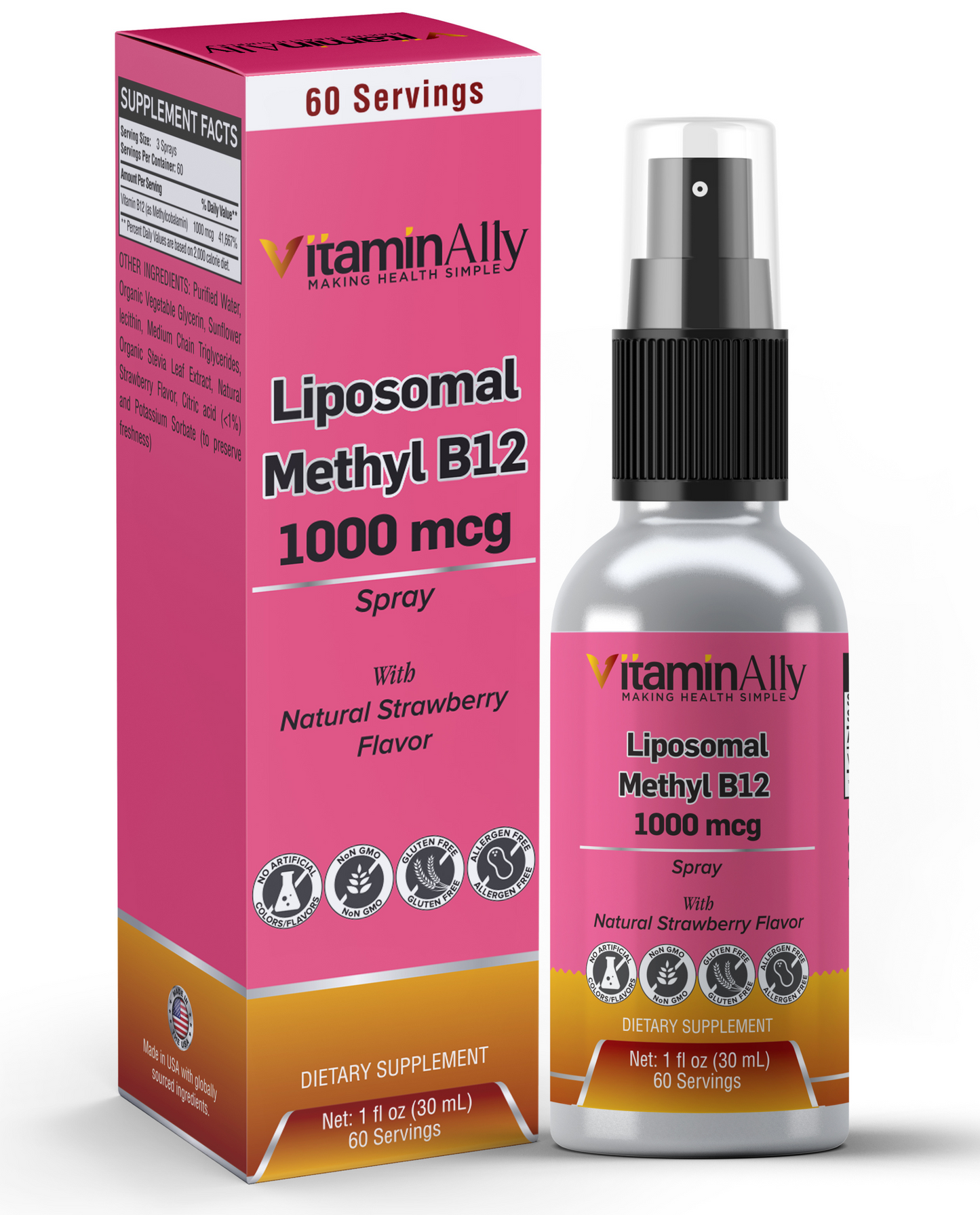 Liposomal Vitamin B12 Spray