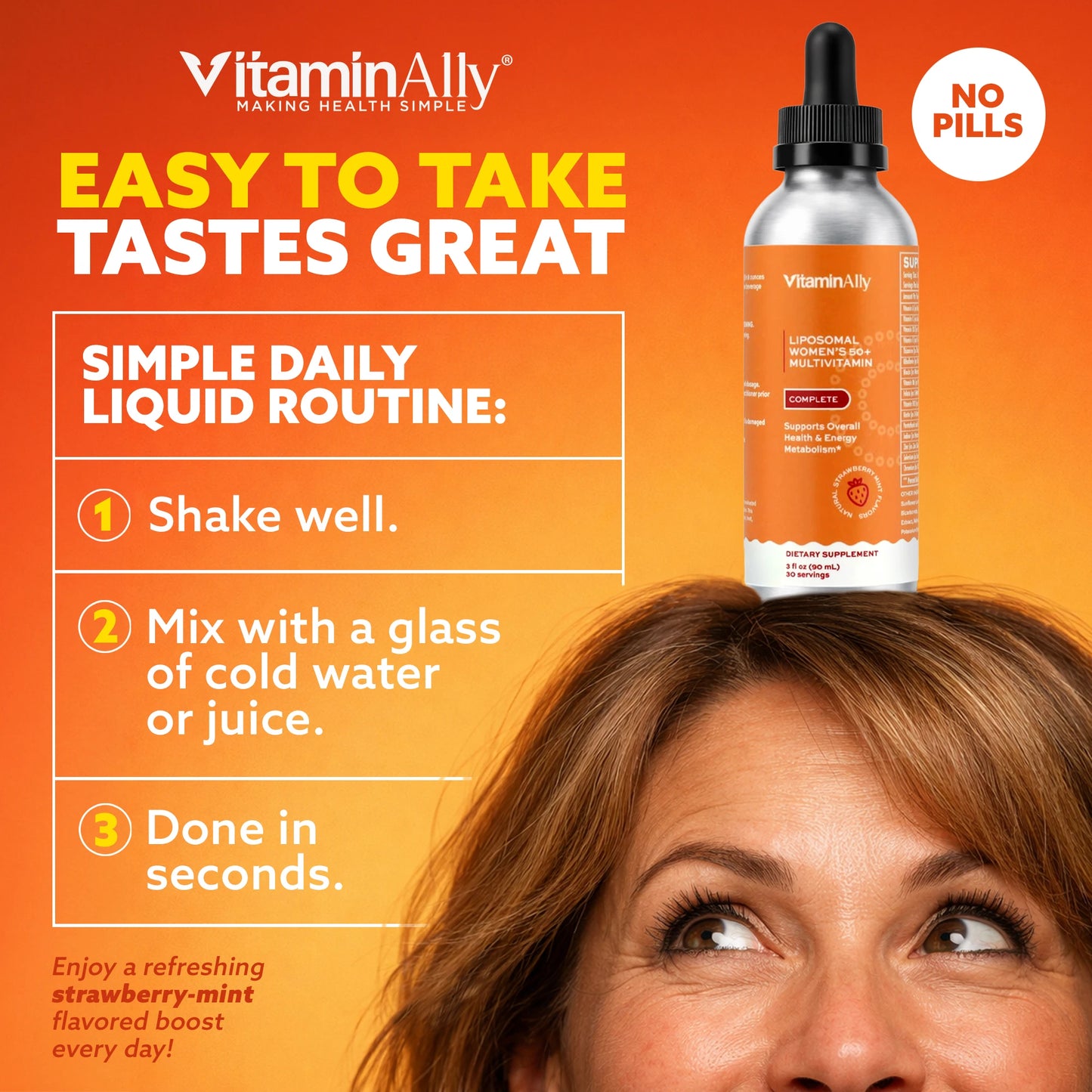 Liposomal Women's 50+ Liquid Multivitamin