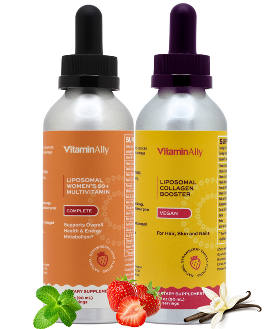 Complete Women's 50+ Health + Beauty bundle | Liquid Vitamins